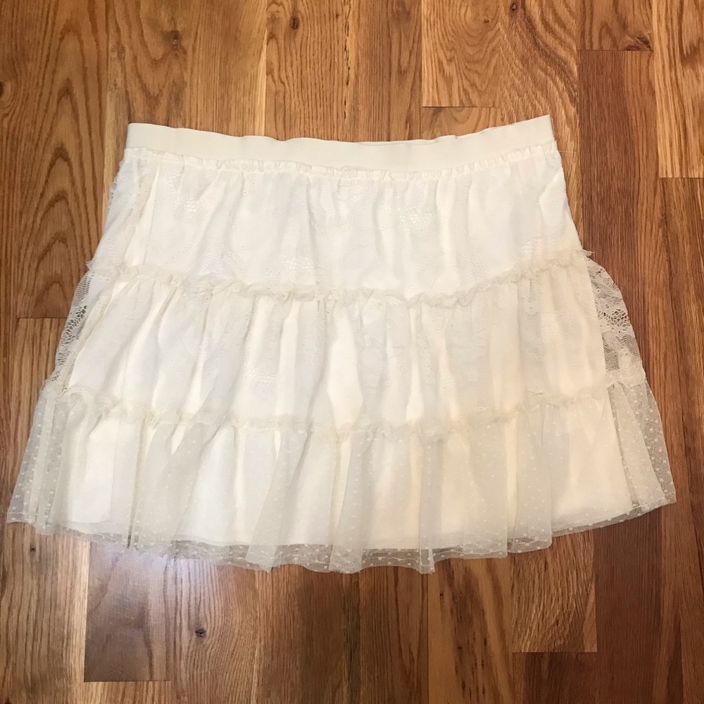 Lace American Eagle Skirt
